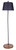 Elan One Light Floor Lamp (IFL2281B62BKW)