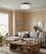 Kinslea Three Light Flush Mount (IFM1165A14BK-FR)