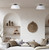 Aspen One Light Flush Mount (IFM1201A13BK)