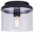 Canarm - IFM1234A09BK - One Light Flush Mount - Britton - Matte Black