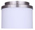 Britton One Light Flush Mount (IFM1234A09BN-FO)