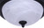 41 Series Two Light Flush Mount (IFM411MBK)