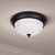 41 Series Two Light Flush Mount (IFM411MBK)