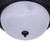 41 Series Three Light Flush Mount (IFM415MBK)