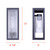 Hardy One Light Outdoor Lantern (IOL767BK)