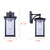 Rossland One Light Outdoor Down Light (IOL768BK)