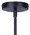 Britton One Light Pendant (IPL1234A01BK)