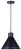 Albie One Light Pendant (IPL1237A01BK)