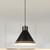 Albie One Light Pendant (IPL1237A01BK)