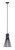 Elim One Light Pendant (IPL1238A01BK)