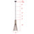 Elim One Light Pendant (IPL1238A01BKB24)