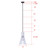 Elim One Light Pendant (IPL1238A01BW)