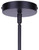 Elim One Light Pendant (IPL1238A01BW24)