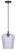 Leandro One Light Pendant (IPL1249A01BK-CR)