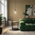Leandro One Light Pendant (IPL1249A01BK-CR)