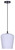 Leandro One Light Pendant (IPL1249A01BK-OR)
