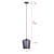 Leandro One Light Pendant (IPL1249A01BK-SR)