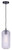 Canarm - IPL1250A01BK-CR - One Light Pendant - Malek - Matte Black