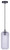 Malek One Light Pendant (IPL1250A01BK-CR)