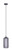 Malek One Light Pendant (IPL1250A01BK-SR)