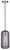 Canarm - IPL1250A01BN-SR - One Light Pendant - Malek - Brushed Nickel