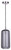 Malek One Light Pendant (IPL1250A01BN-SR)