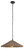 Canarm - IPL2245B01NC - One Light Pendant - Rome - Cement And Natural Fibres