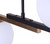 Lumi Two Light Pendant (IPL2261B02BKG)