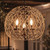 Hora-Marron Three Light Pendant (IPL2269B03BR20)