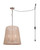Canarm - IPL2270B03GD18 - Three Light Pendant - Manille - Gold + Natural Rattan