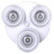 Britton Three Light Semi Flush Mount (ISF1234A03BN)
