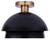 Anya One Light Semi-Flushmount (ISF2264B01BKG)