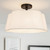 Siena Three Light Semi-Flush Mount (ISF2266B03BK)