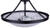 Devon Three Light Semi-Flush Mount (ISF41BK)