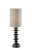 Adesso Home - 1605-01 - Table Lamp - Beatrice - Matte Black Polyresin