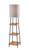 Adesso Home - 3459-12 - Floor Lamp - Henry - Black W/ Natural Wood