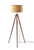 Adesso Home - 3769-15 - Floor Lamp - Jackson - Walnut Wood W. Antique Brass
