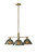 Adesso Home - 3796-21 - Three Light Chandelier - Zoe - Antique Brass