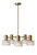 Adesso Home - 3938-21 - Five Light Chandelier - Rhodes - Antique Brass