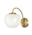 Adesso Home - 3944-21 - Wall Lamp - Magnolia - Antique Brass