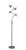 Adesso Home - 4252-22 - LED Floor Lamp - Cyrus - Brushed Steel