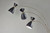 Oscar Three Light Floor Lamp (4290-01)