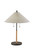 Adesso Home - 5183-12 - Two Light Table Lamp - Palmer - Black & Natural Wood
