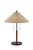 Adesso Home - 5183-15 - Two Light Table Lamp - Palmer - Black & Walnut Wood