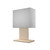 Accord Lighting - 1024.48 - One Light Table Lamp - Clean - Organic Cappuccino