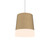 Accord Lighting - 1100.34 - One Light Pendant - Conical - Maple