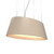Accord Lighting - 1218LED.48 - LED Pendant - Oval - Organic Cappuccino