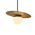 Accord Lighting - 1464.49 - One Light Pendant - Orbit - Organic Gold