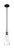 Nuvo Lighting - 60-6878 - One Light Mini Pendant - Bahari - Black