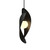 Accord Lighting - 1512.44 - One Light Pendant - Oyster - Charcoal